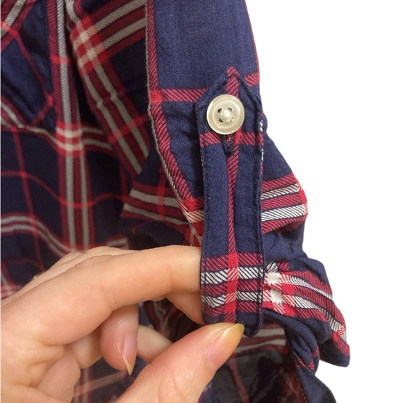 Plaid blouse from twik by Simons - Picture 2 of 4